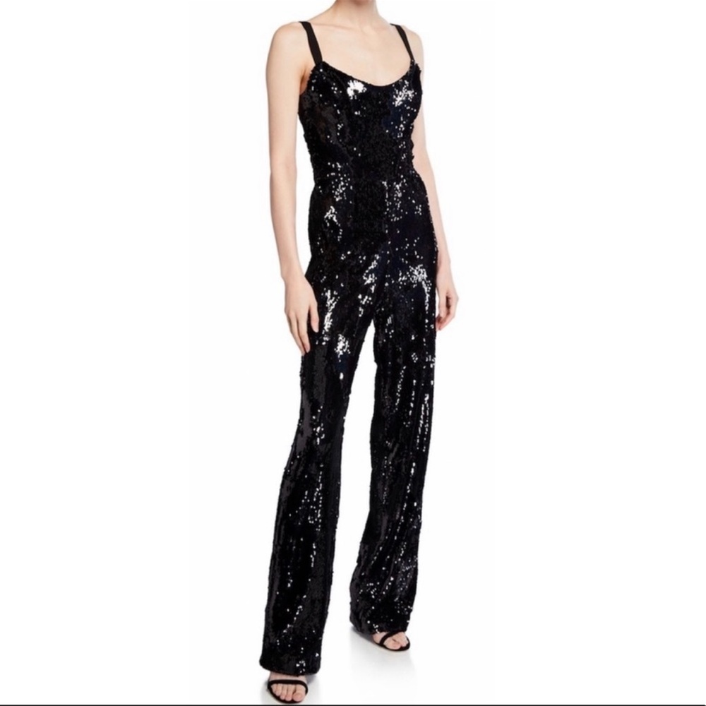 Dress the population jumpsuit Victoria sequin
